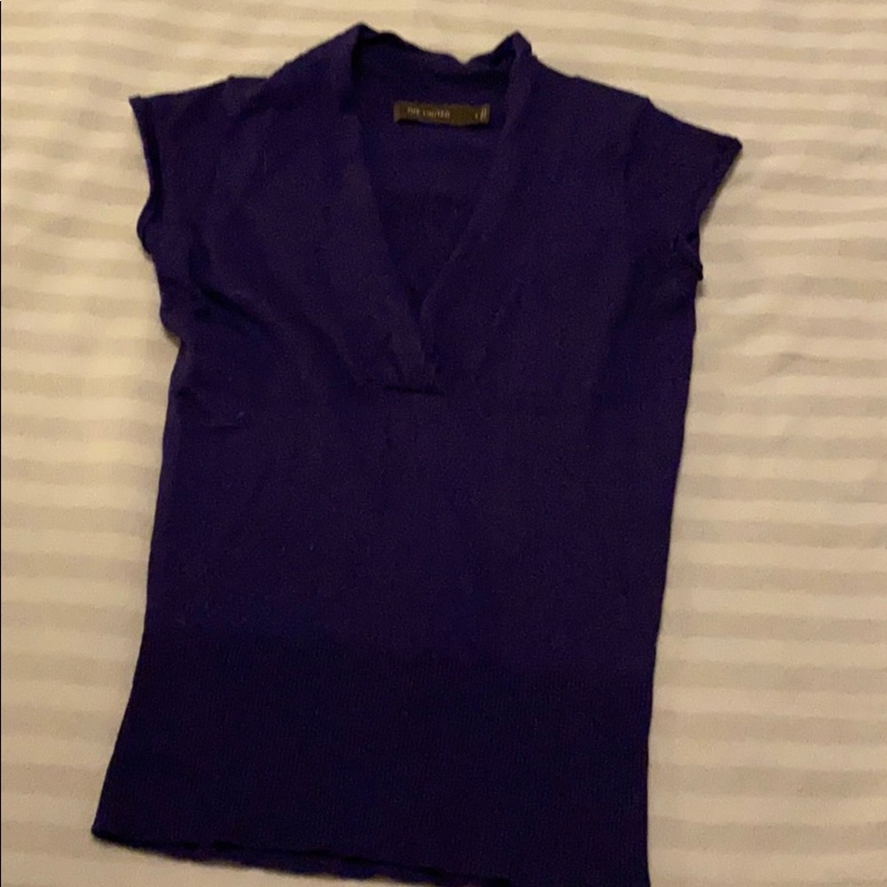Dark purple blouse